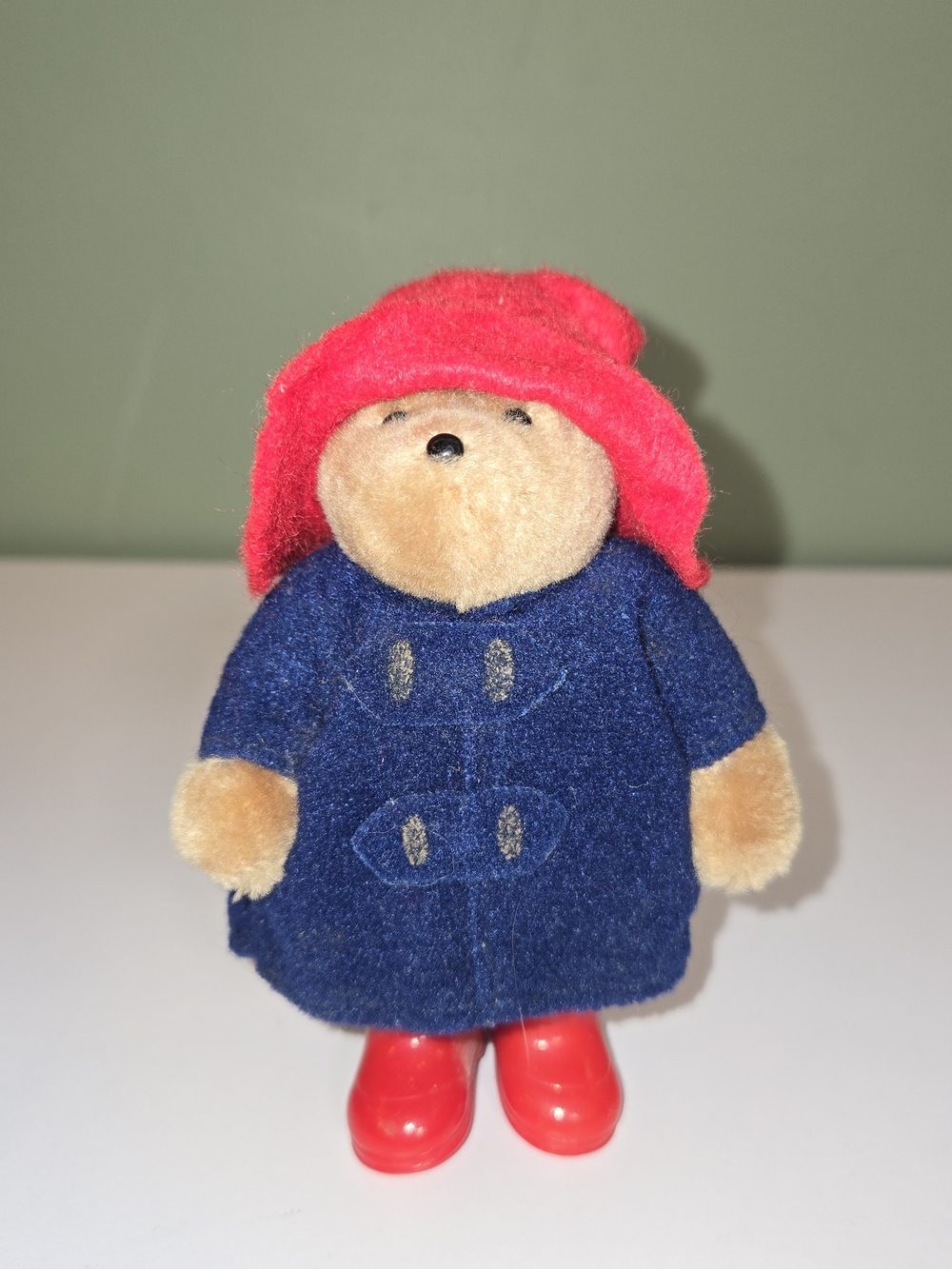 Vintage 1987 Eden Toys Paddington Bear 5 Inch Poseable Plush Doll